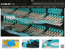 Tablet Screenshot of cablesys.com